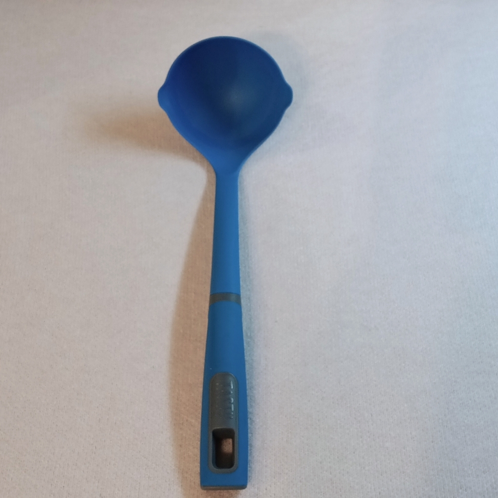 Tasty Blue Nylon Ladle with Good grip handle